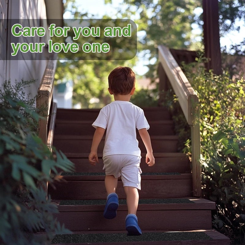 LLPT Grip Tape 4" x 36 Ft Ft Black Heavy Duty Anti Slip Tape for Stairs Waterproof Outdoor Indoor Non Slip Traction Strips for Stair Steps Boats Ramp Staircase Tread (ASB411) - Image 5